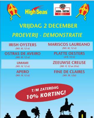 Morgen 2 December organiseren wij samen met onze partner een oesterdemonstratie,zien we u dan ook?
#denheijermaaktjeblijer #aquatritonmossel #scheveningen #wgdenheijer #koesterjeoester #vrijdag #heerlijkavondje